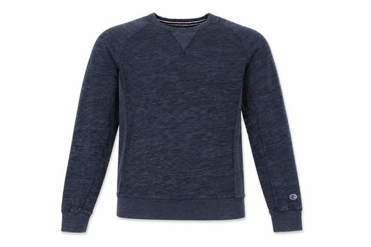 Champion Men’s Blue Crew Neck Pullover Sweatshirt Size L Regular Fit