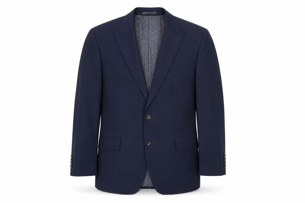 Marks & Spencer Mens Blue 44in Blazer Jacket 2XL Regular Fit