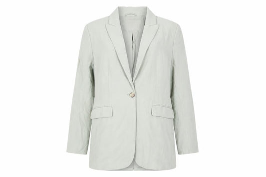 Marks & Spencer Women’s Green Size 14 Tailored Blazer Jacket