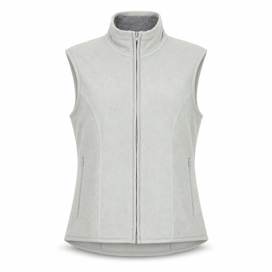 Gap Unisex Grey Fleece Waistcoat Bodywarmer S Full Zip Pockets