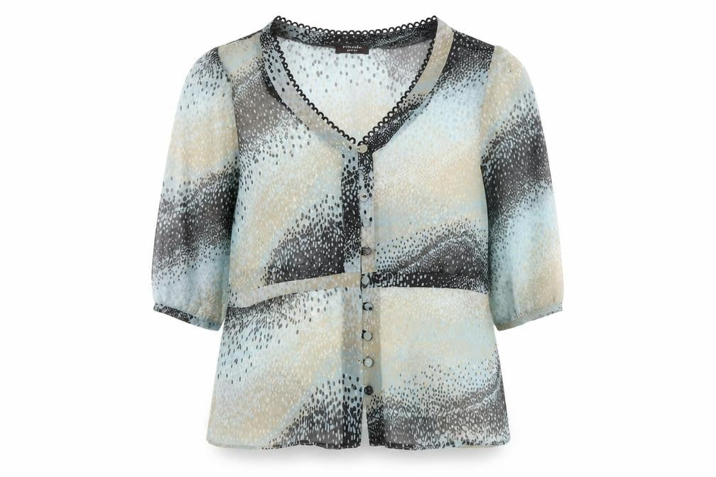 Principles Petite Women’s Multicoloured Size 16 Chiffon Blouse