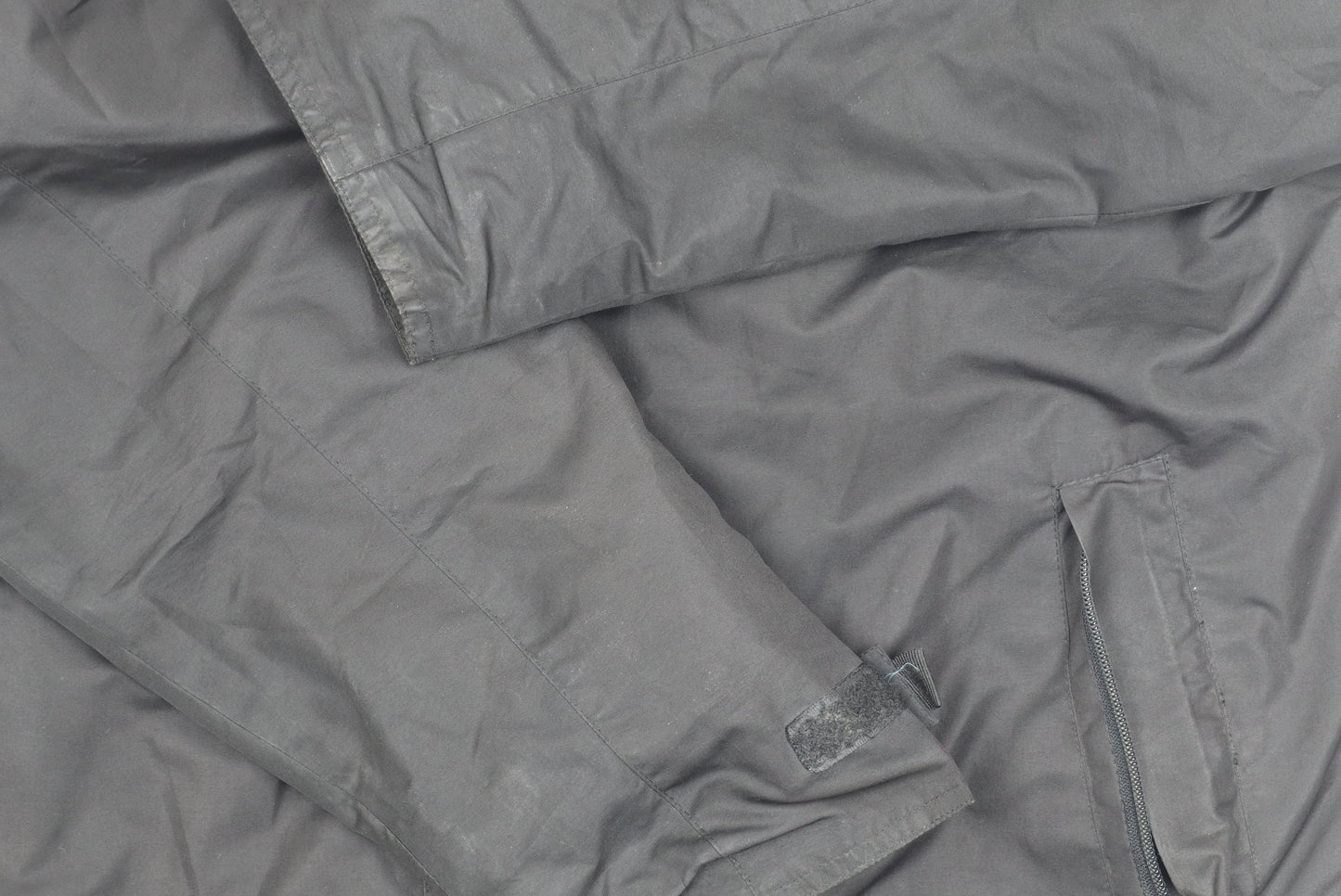 Mountain Essentials Men’s Black M Parka Jacket Hooded Polyester