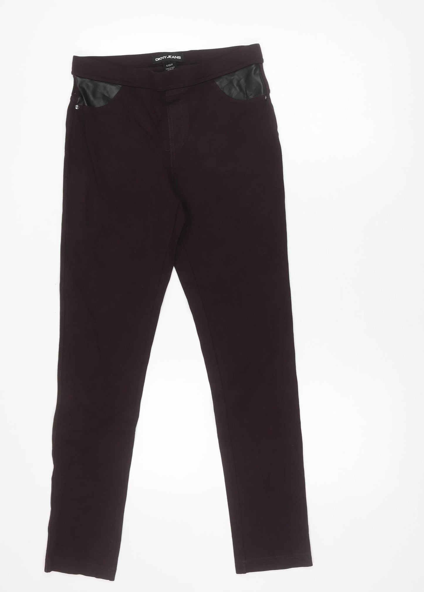 DKNY Jeans Womens Purple Jeggings Size S Skinny Stretch Denim