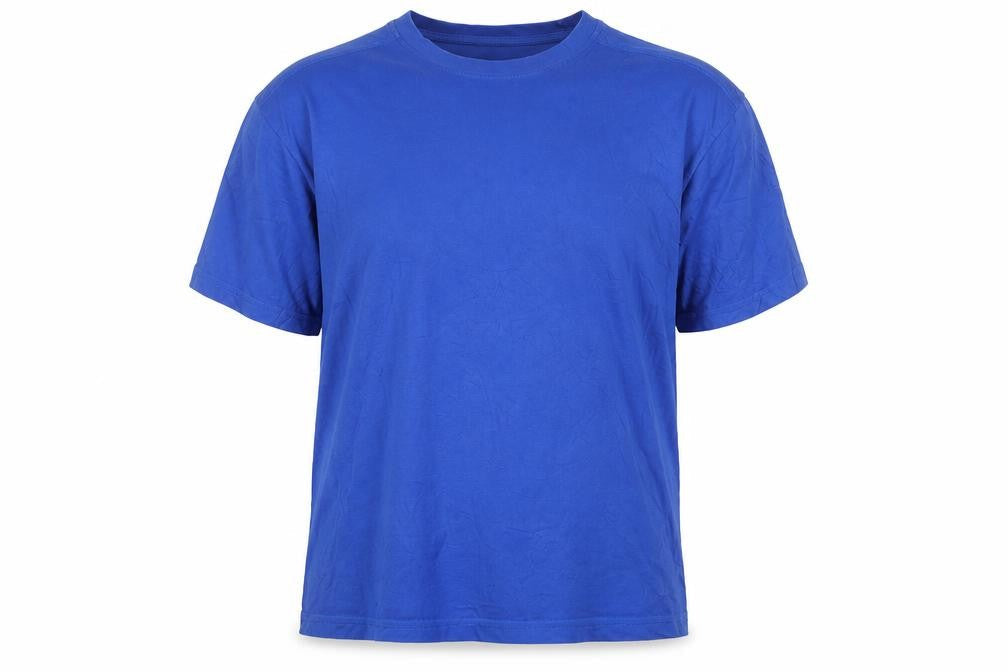 Donnay Men’s Blue L Cotton Crew Neck Short Sleeve T-Shirt