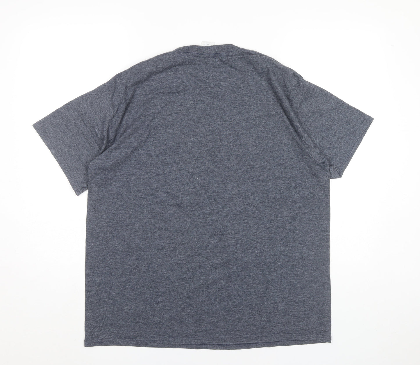 Gildan Men’s Grey XL Graphic Motorcycle Sports T-Shirt
