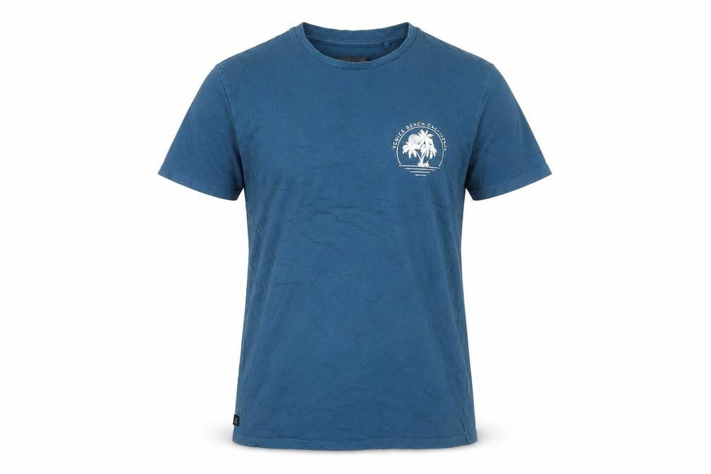 Broken Standard Men's Blue Small Venice Beach Graphic T-Shirt