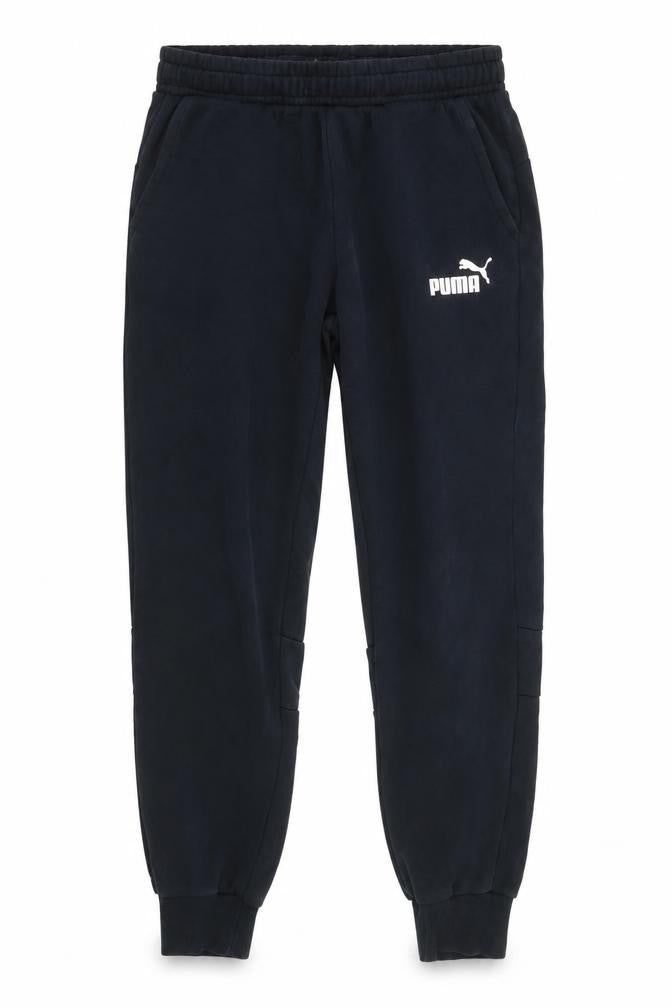 Puma Mens Black Jogger Sweatpants M Regular Fit Fleece Activewear