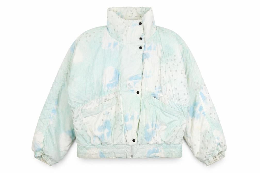 Luhkka Womens Multicoloured Size 12 Retro Polka Dot Puffer Jacket