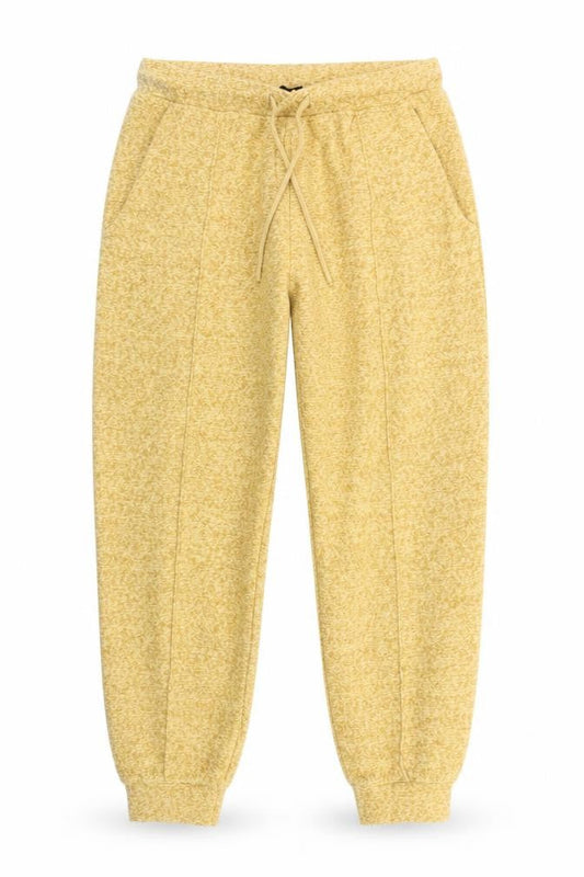Next Womens Yellow Jogger Trousers Size 12 Regular Fit Polyester