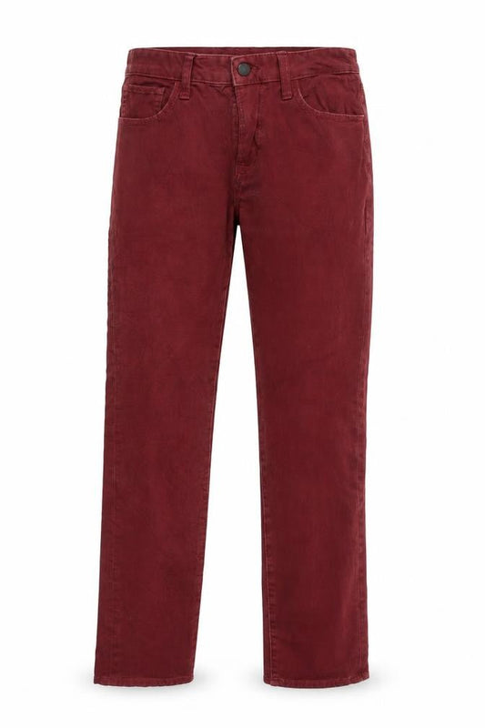 Uniqlo Men’s Red Skinny Jeans Size 28 Slim Fit Cotton Blend