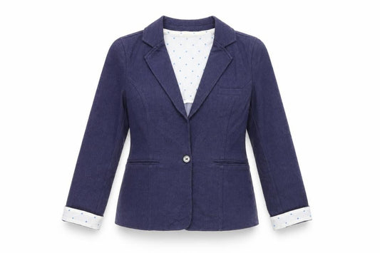 Dickins & Jones Women’s Blue Blazer Jacket Size 10 Single Breasted