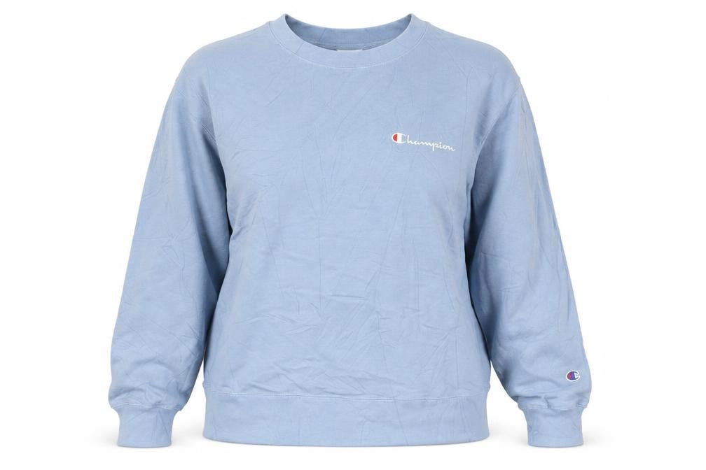 Champion Women’s Blue Sweatshirt Size 12 Regular Fit Logo Pullover