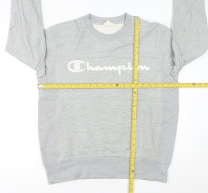 Champion Womens Grey Medium Reverse Weave Pullover Sweatshirt