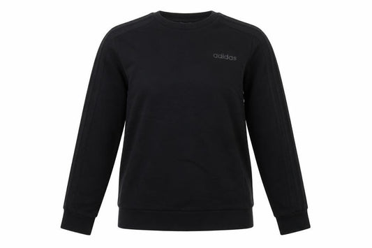 Adidas Womens Black Sweatshirt UK 10 Regular Fit Crew Neck
