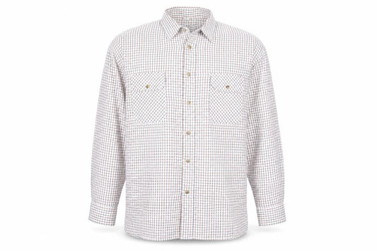 Taylor & Butler Mens Multicoloured Check Shirt L Long Sleeve Cotton