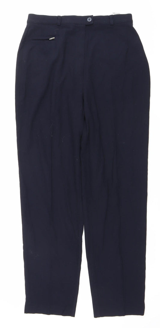Marks and Spencer Women’s Navy Blue Size 12 Dress Pants Workwear