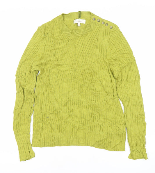 Marks and Spencer Women’s Green Size 12 Pullover Jumper