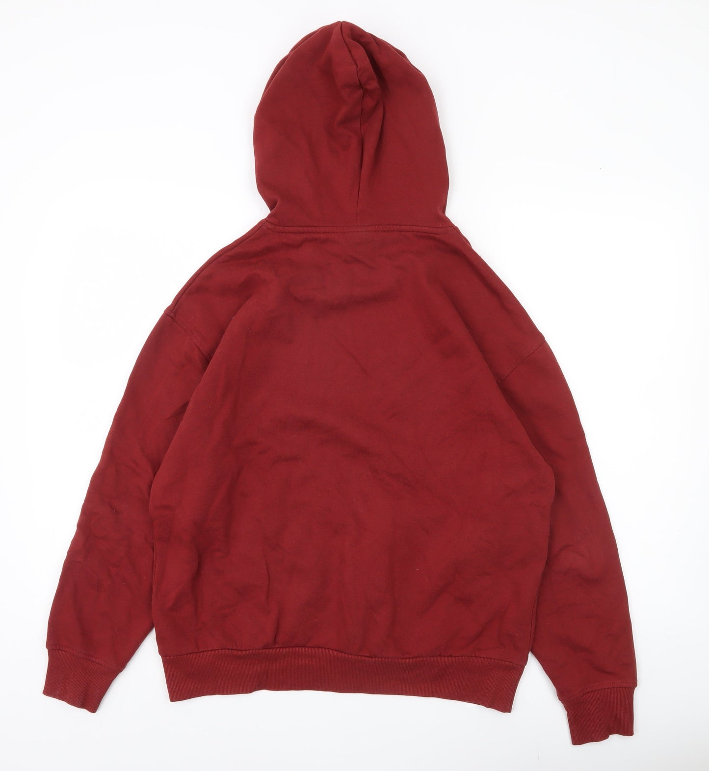 ASOS Women’s Red Pullover Hoodie UK 6 Cotton Blend Casual