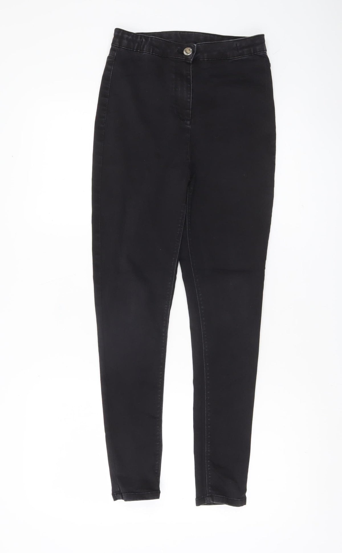 Candy Couture Girls Black Skinny Jeans Size 14 Years Slim Fit