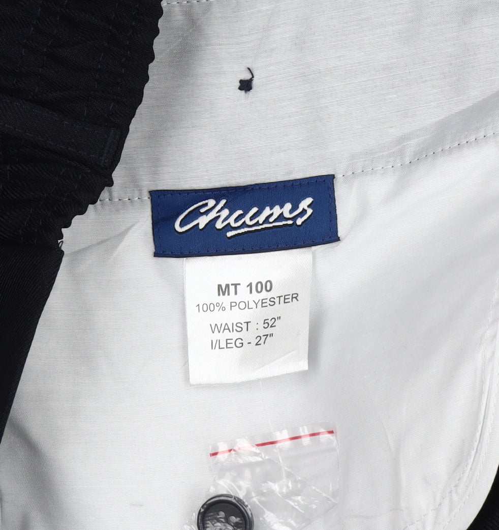 Chums Men’s Blue 3XL Dress Pants Trousers 52W 27L Polyester