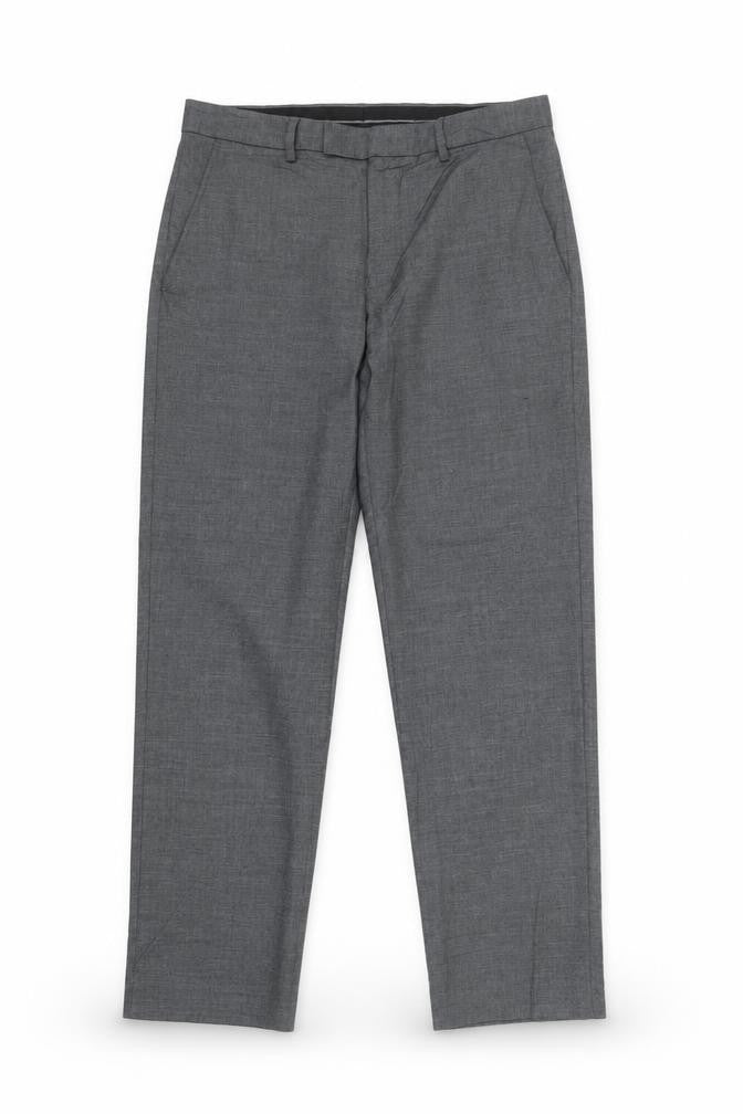 Marks & Spencer Men’s Grey Regular Fit Dress Pants 32W 29L