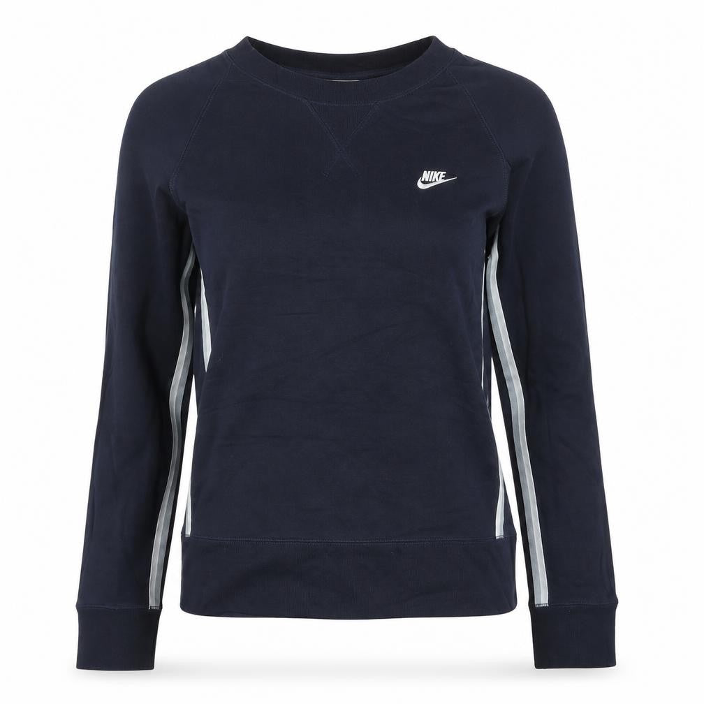 Nike Women’s Blue Long Sleeve Jersey Crew Neck Sports Top Size 6