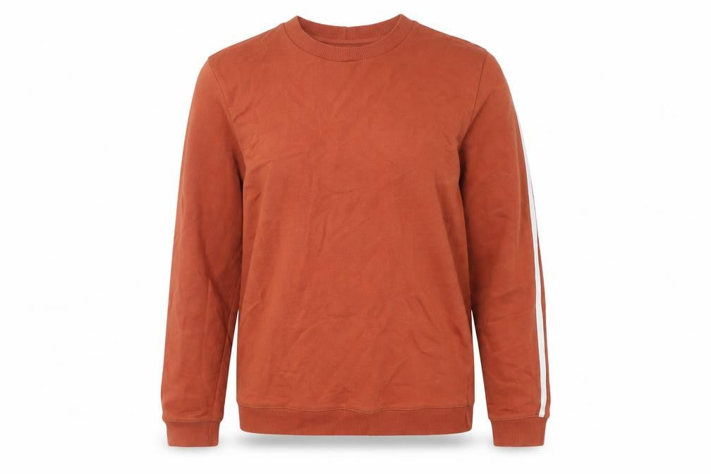 ASOS Women’s Rust Orange Crew Neck Sweatshirt UK 10 Cotton Blend