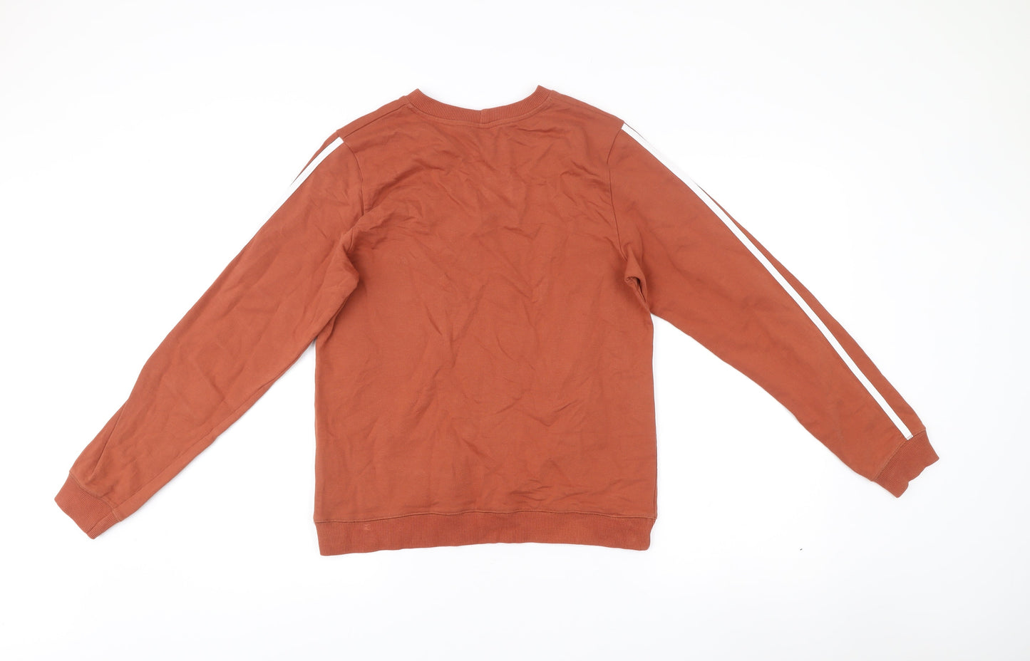 ASOS Women’s Rust Orange Crew Neck Sweatshirt UK 10 Cotton Blend