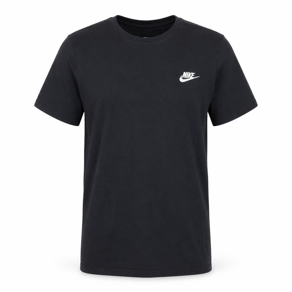 Nike Men's Black Small Athletic Fit Logo T-Shirt