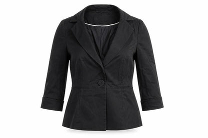 Coast Women’s Black Size 8 Tailored One-Button Blazer Jacket
