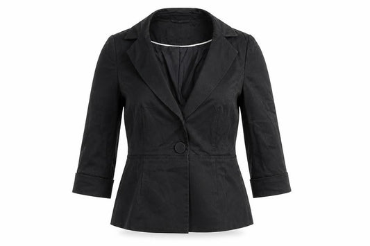 Coast Women’s Black Size 8 Tailored One-Button Blazer Jacket
