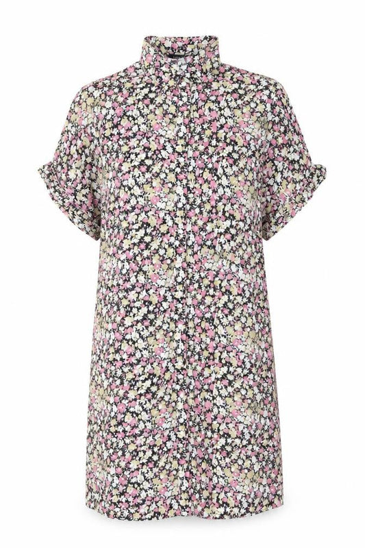 Soaked in Luxury Womens Multicoloured Floral Shift Dress S