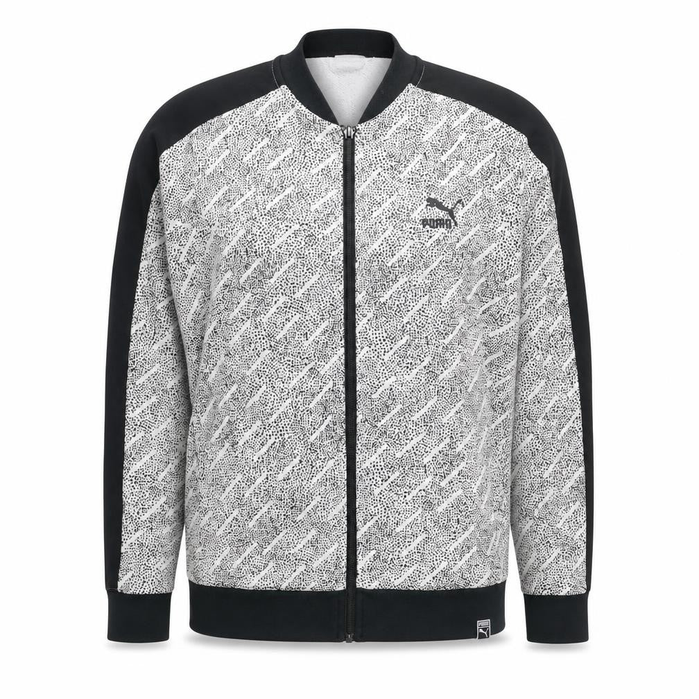 Puma Womens Black Size 12 Track Jacket Full Zip Lightweight