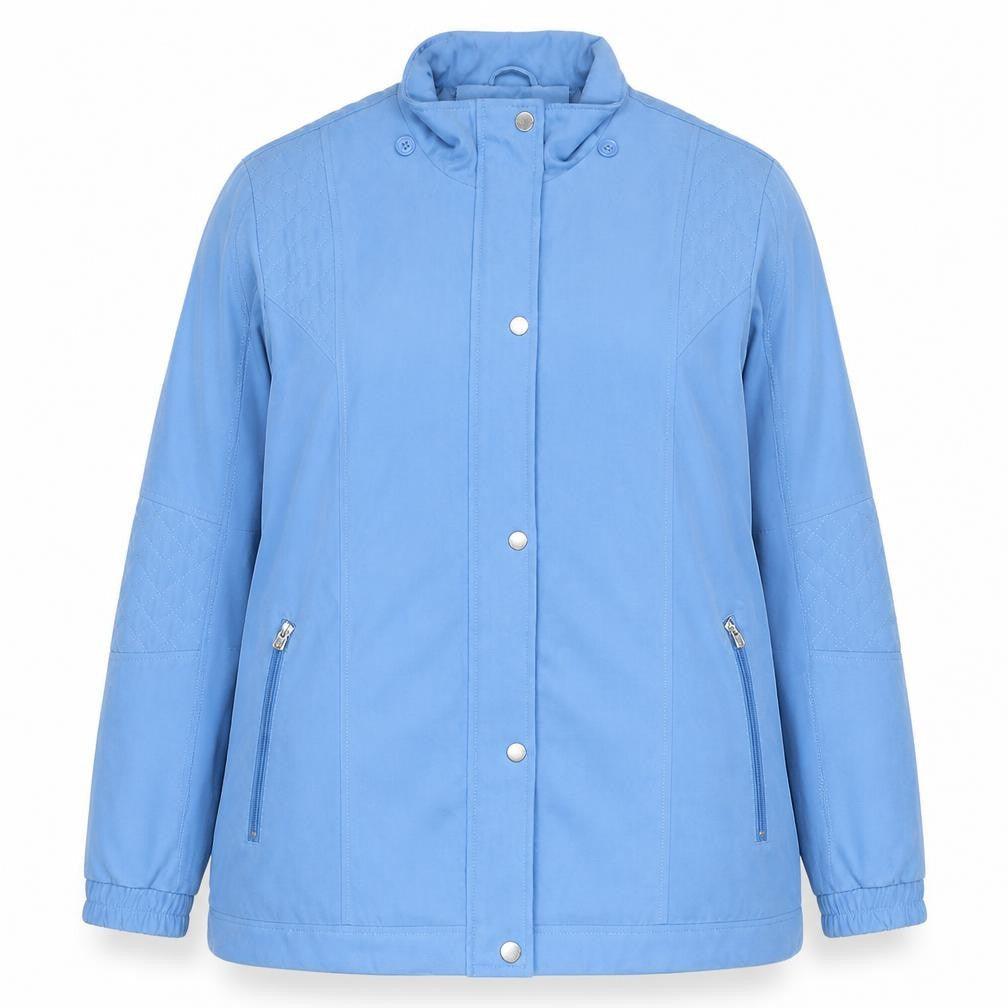 JBC Collection Womens Blue Size 18 Mid-Length Casual Jacket
