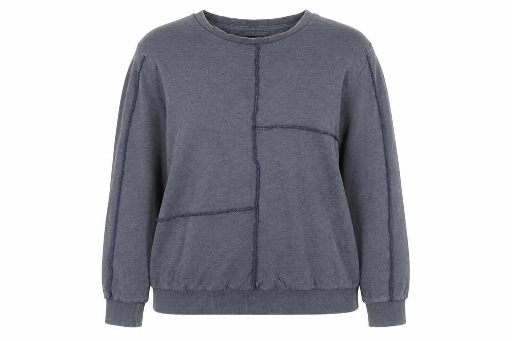 Simply Be Women’s Blue Size 18 Pullover Sweatshirt Cotton Blend