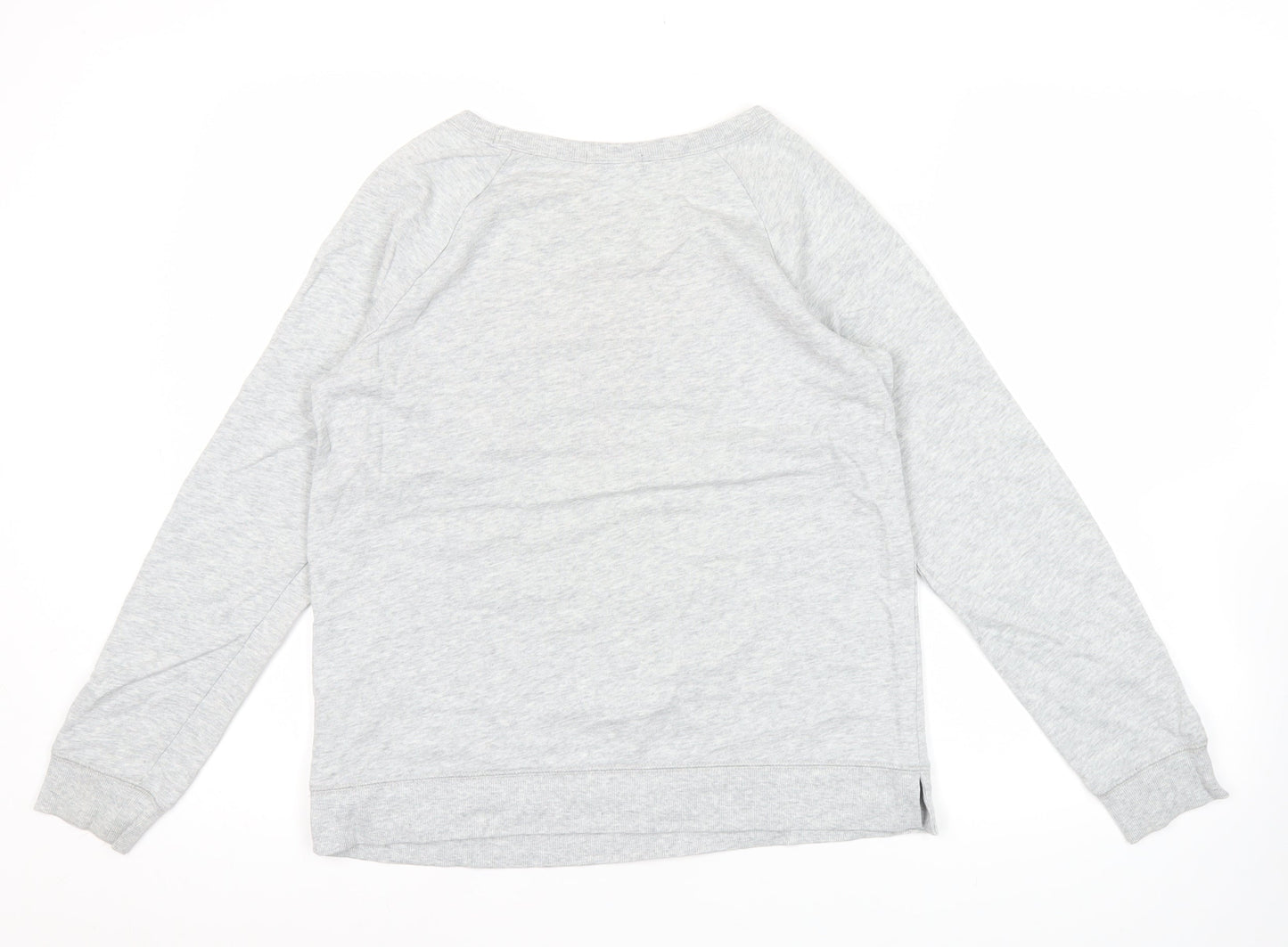 GAP Women’s Grey Logo Sweatshirt Small S Pullover Crew Neck