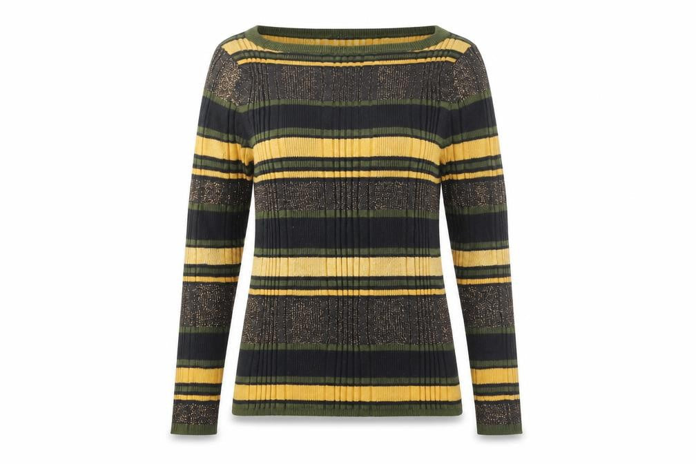 Marks & Spencer Womens Multicoloured Striped Jumper Size 12