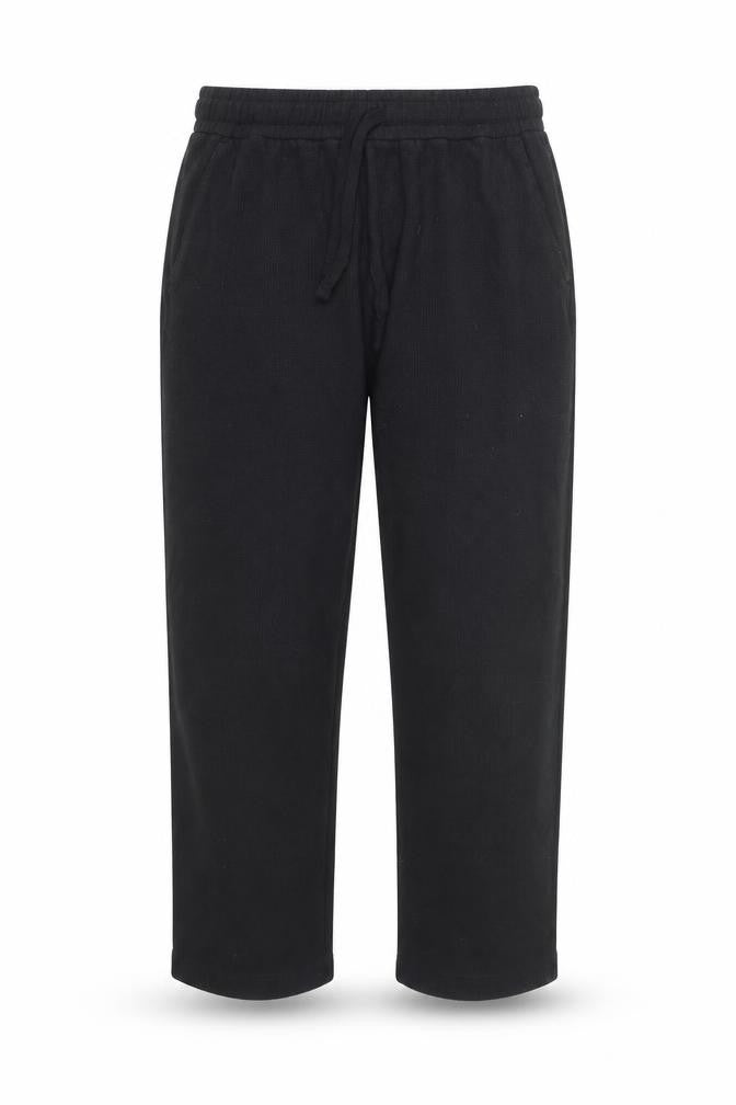 Pull&Bear Women’s Black Sweatpants S Regular Fit Elastic Waist