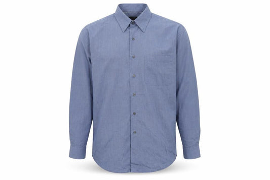 Van Heusen Men’s Blue XL Classic Fit Long Sleeve Button-Up Shirt