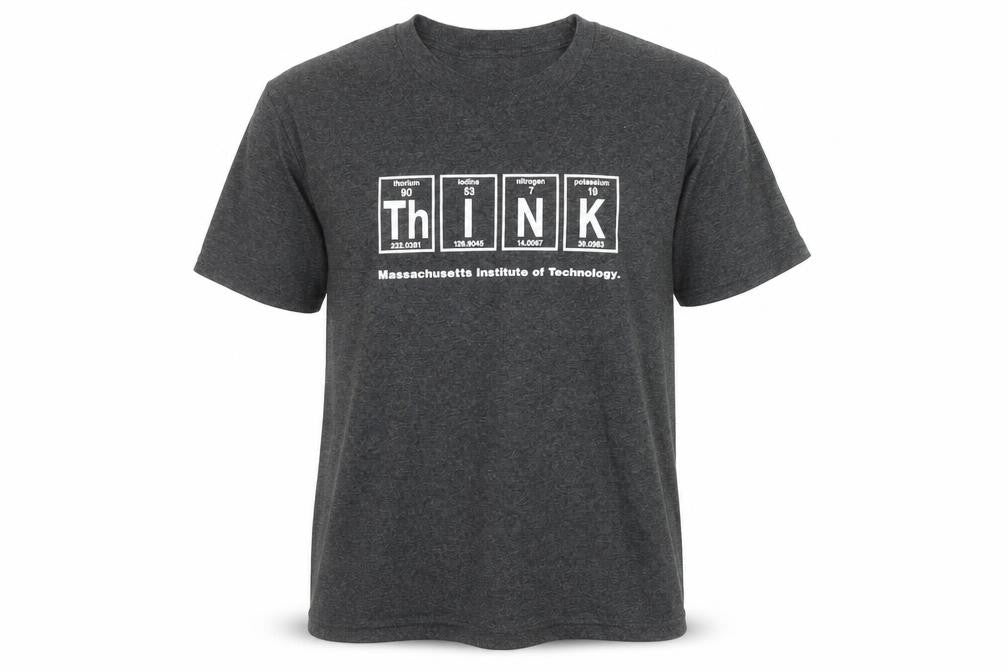 Champion Boys Grey Graphic T-Shirt 14-16Y MIT Think Print Casual Tee