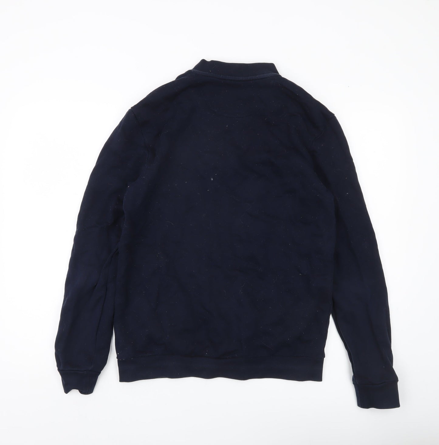 Marks and Spencer Men’s Blue Cotton Bomber Jacket M