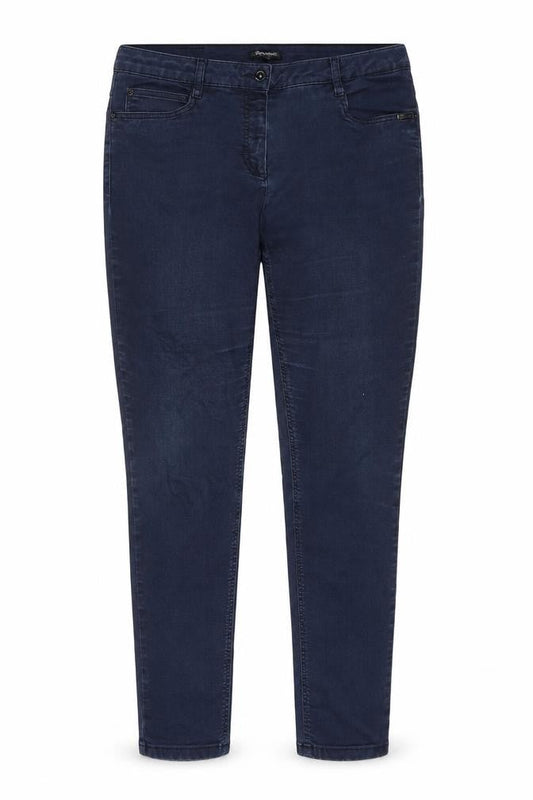 Branatex Women’s Blue Skinny Jeans Size 14 Slim Fit Stretch Denim