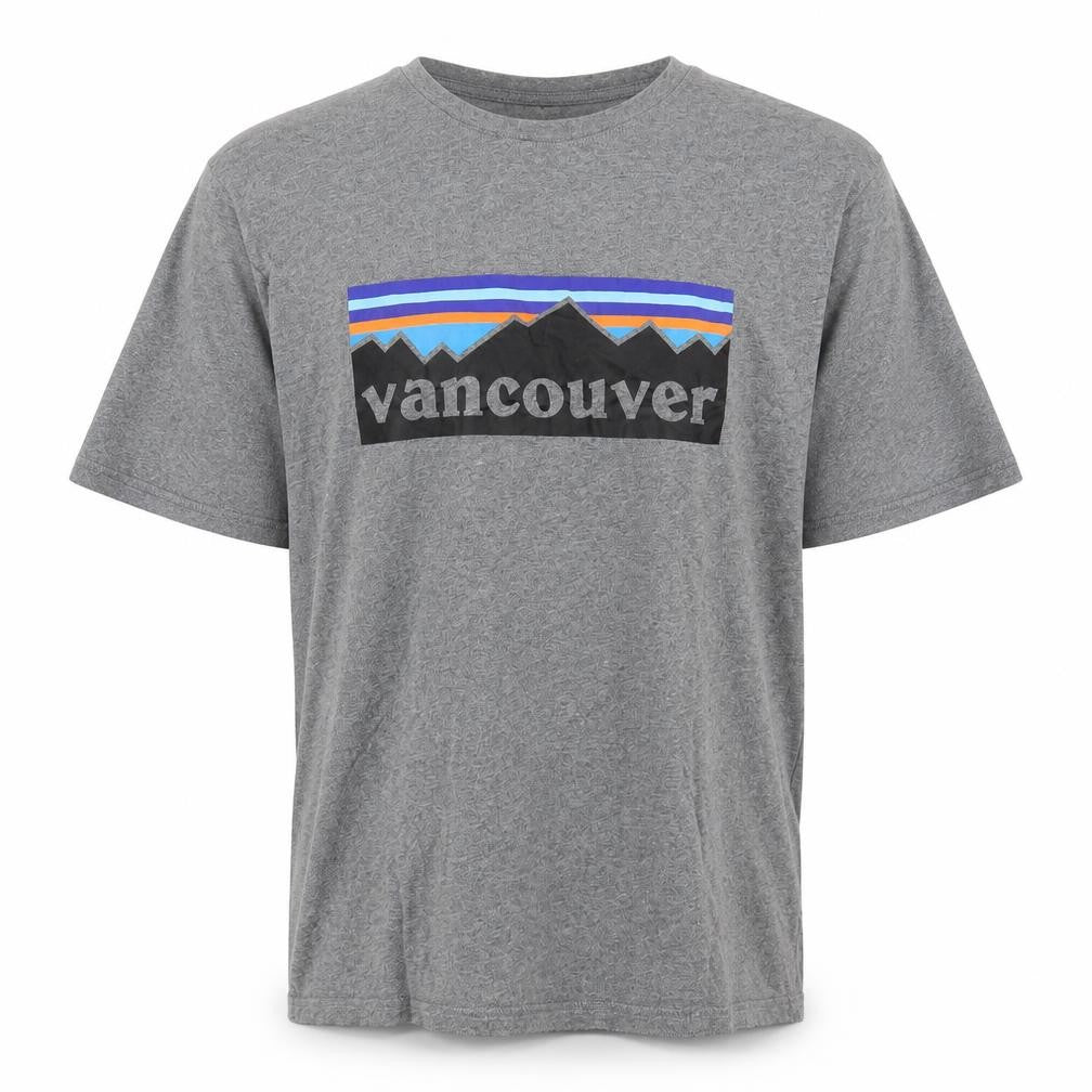 Northern Vibe Men's Grey 2XL Vancouver Graphic T-Shirt