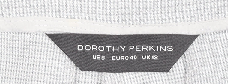 Dorothy Perkins Women’s Grey UK 12 Ankle Tapered Trousers