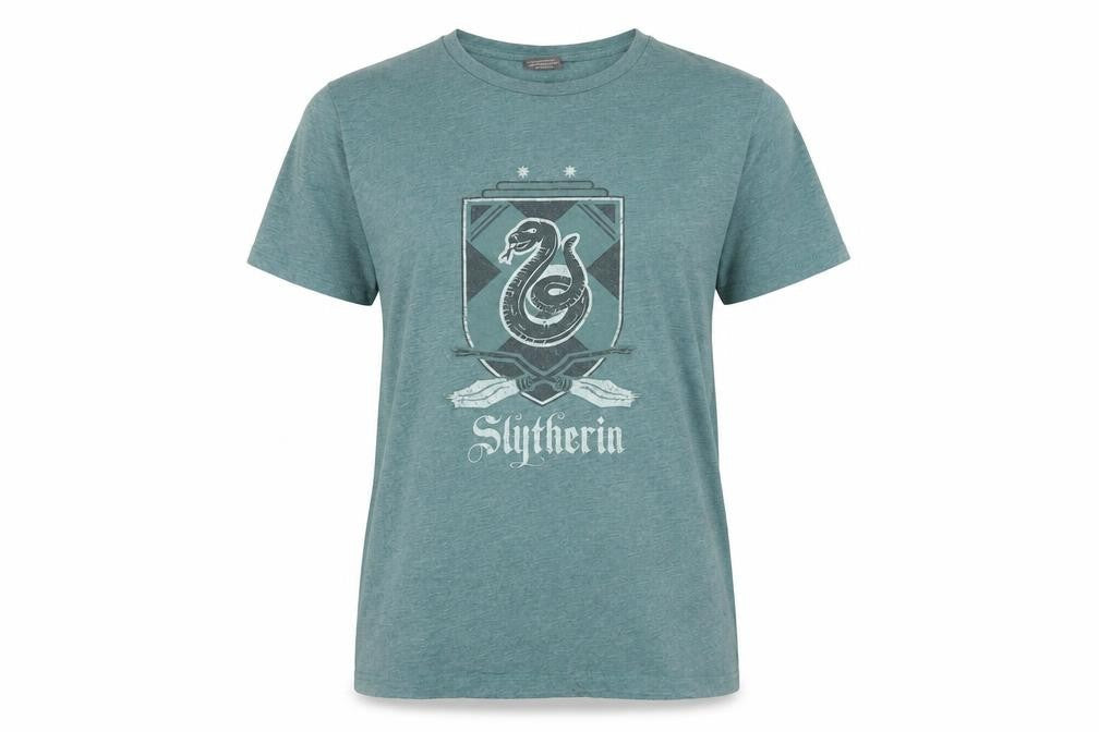 Harry Potter Women’s Green Slytherin T-Shirt Size L 14/16 Casual