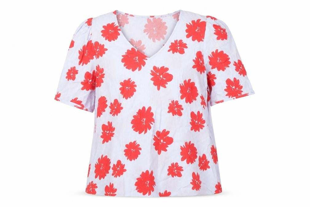 Marks & Spencer Women’s Multicoloured Floral Viscose Blouse Size 12
