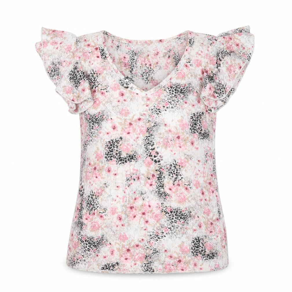 Marks & Spencer Women’s Multicoloured Floral Lace Blouse Size 14