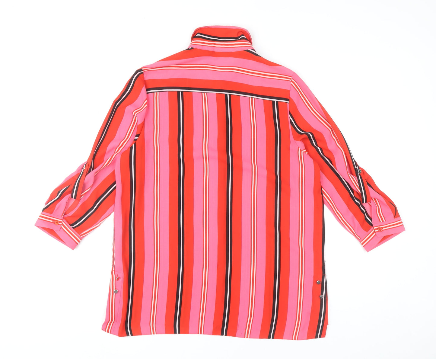 Dorothy Perkins Women’s Multicoloured Striped Button-Up Shirt Size 12