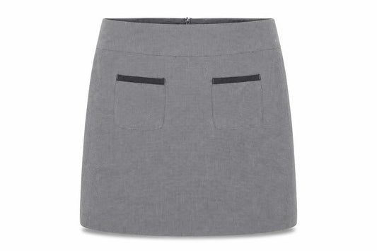 New Look Women’s Grey Size 12 Pencil Skirt Workwear Office