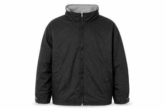 B&C Collection Unisex Adults Black L Lightweight Windbreaker Jacket